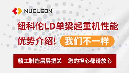 紐科倫LD單梁起重機(jī)性能優(yōu)勢(shì)介紹！我們不一樣