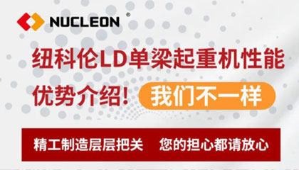 紐科倫LD單梁起重機(jī)性能優(yōu)勢(shì)介紹！我們不一樣
